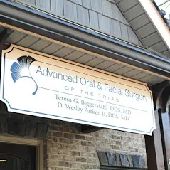 Outside sign of Advanced Oral & Facial Surgery in Kernersville , NC